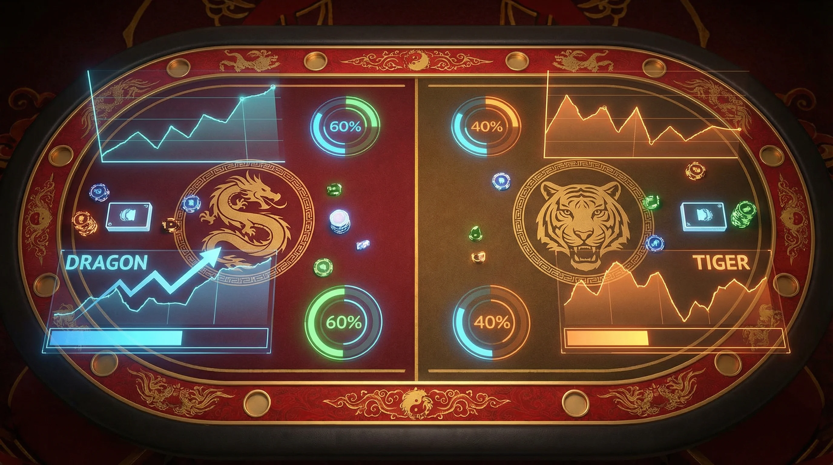 龙虎斗策略分析与趋势预测图表